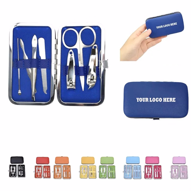 7 Pieces Manicure Nail Clippers Travel Kit