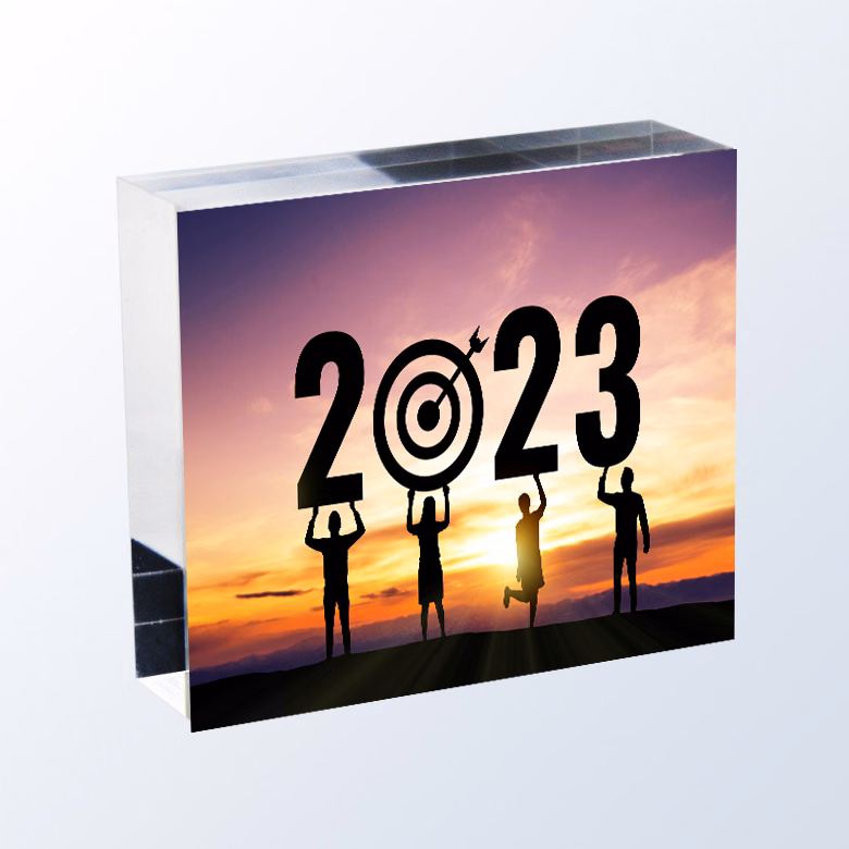 Clear Acrylic Block