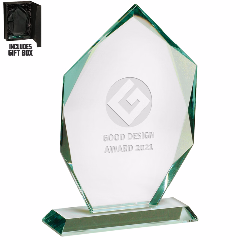 Custom Shield Glass Awards