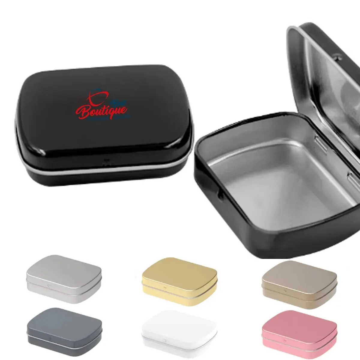 Small Portable Metal Mini Rectangular Box 1