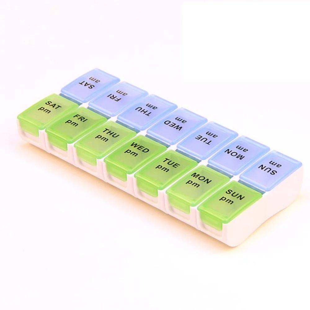 7-day AM/PM -Detachable Compartment For Pill Box 1
