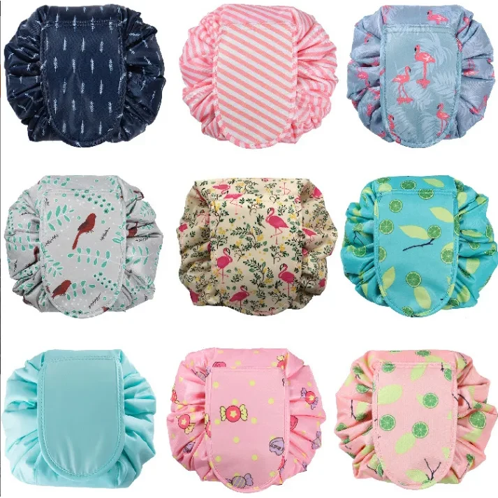 Portable Travel Drawstring Cosmetic Storage Bag For Women 1