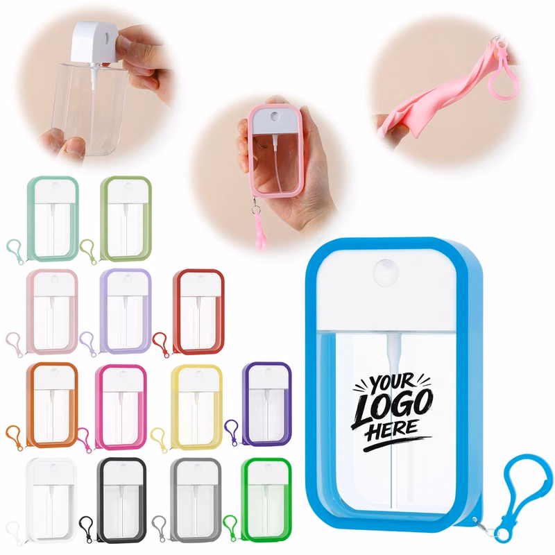 Empty Travel Spray Bottle With Silicone Sleeve