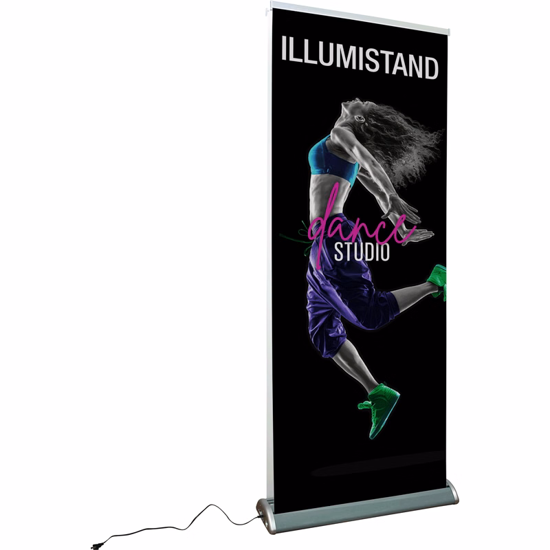 Illumistand Light Up Retractable Banner Stand