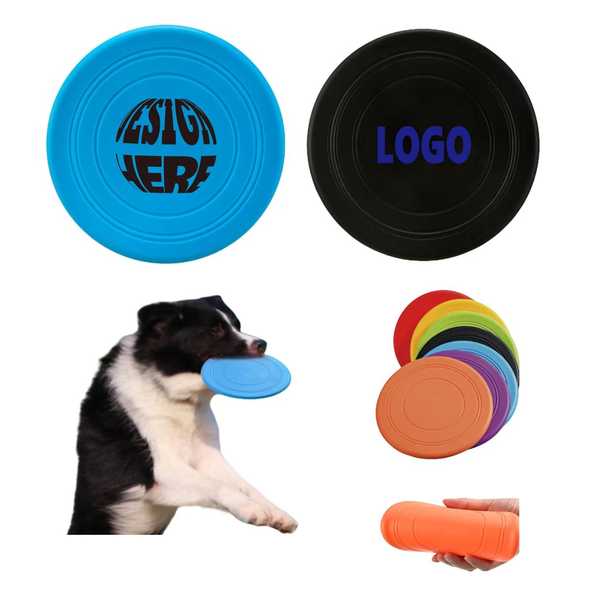 Dog Flying Disc Flyer Toys MOQ50 1
