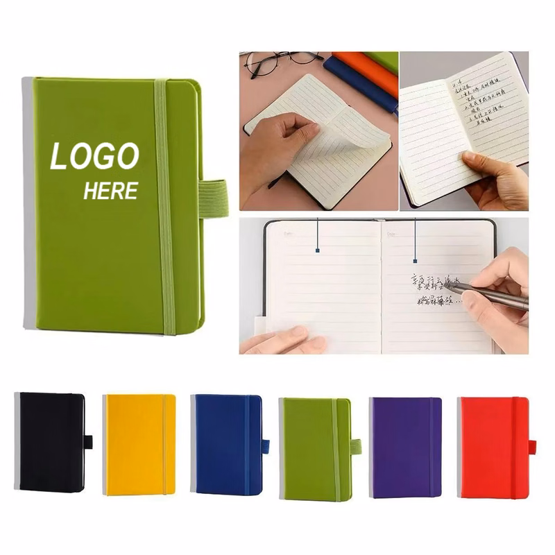 A5 PU Notebook With Ballpoint Pen Loop