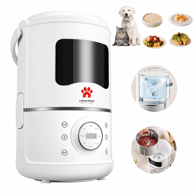 Pet Food Processor Grinder Multifunctional Pet Food Maker Steamer and Blender