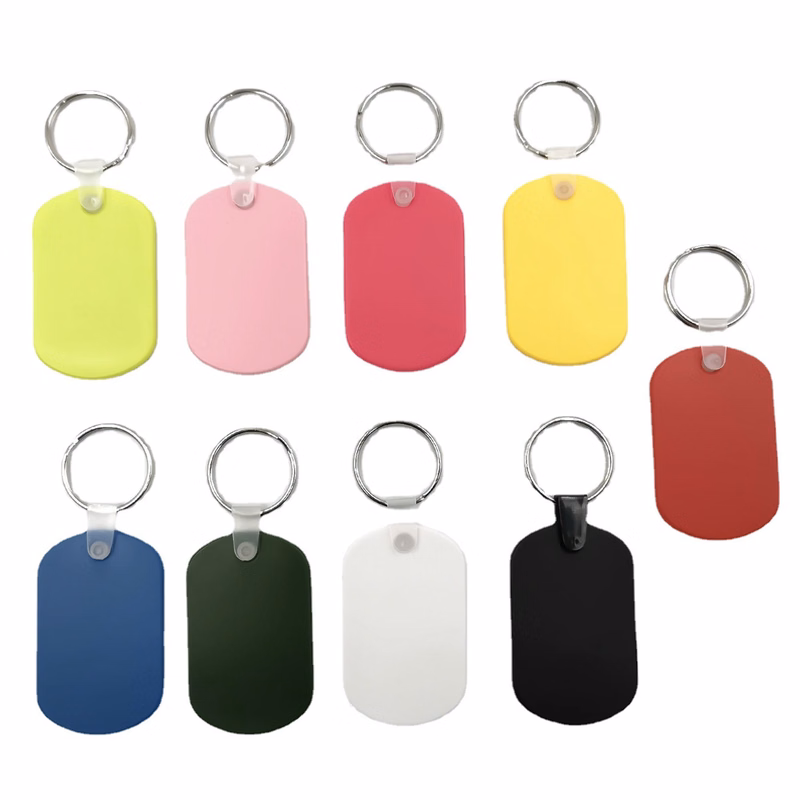 Custom Oval Keychain
