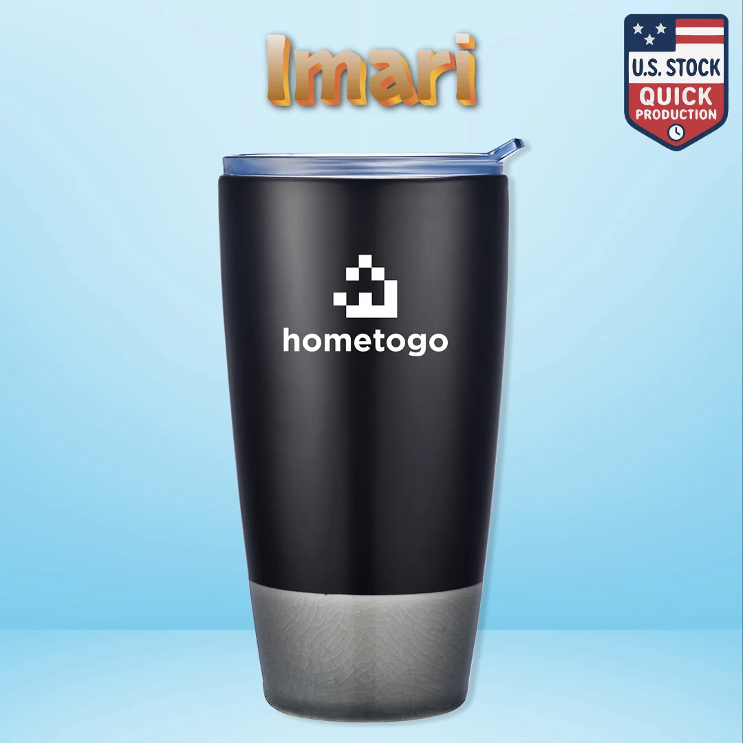 Imari Double Wall 12oz Ceramic Tumbler 1