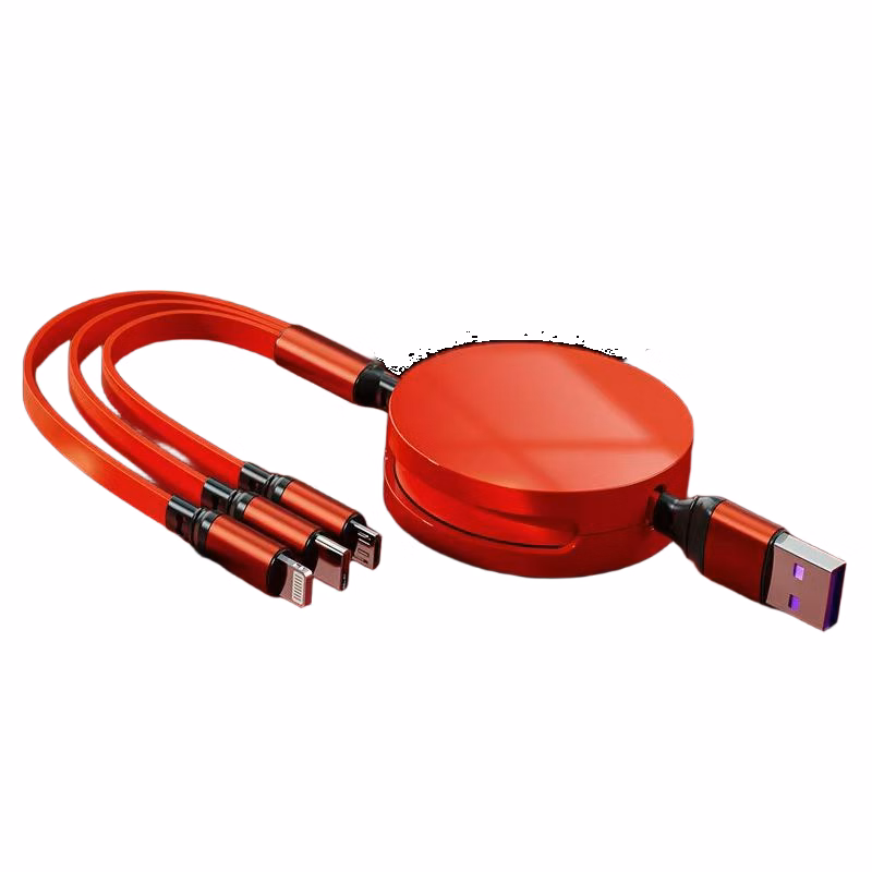 Mirror 3 in 1 Retractable Cable