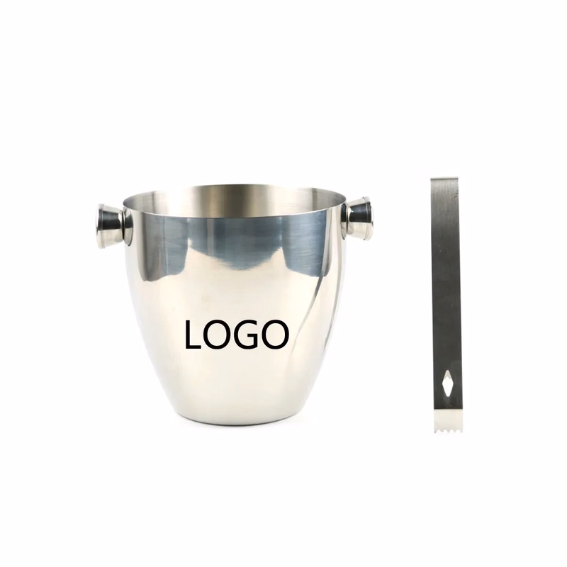 Double Layer Ice Buckets With Tongs