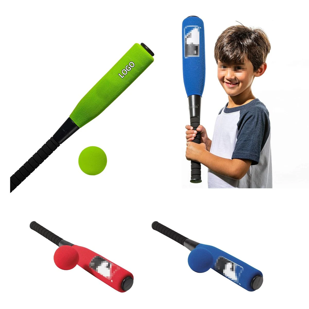Kids Foam Baseball Bat 1