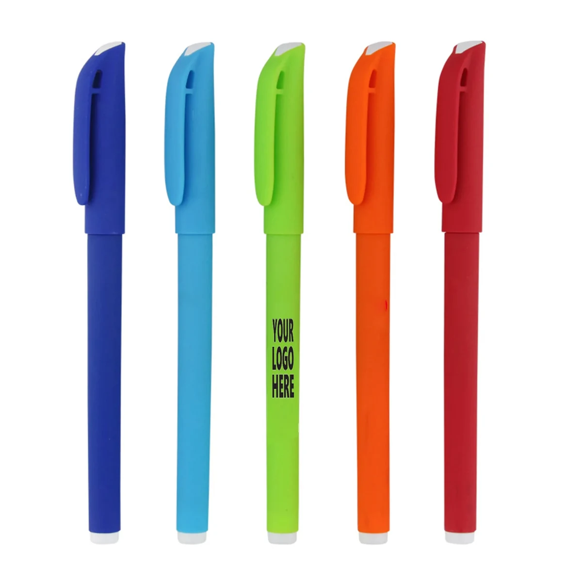 Various Colors Gel Black Ink Plastic Business Gift Pens 1