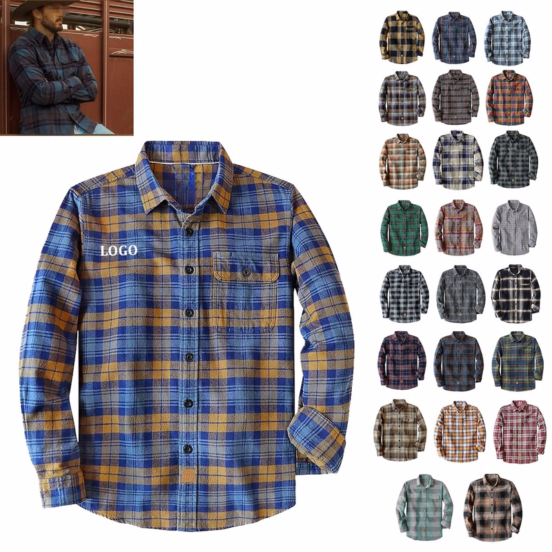 Flannel Shirts Long Sleeve