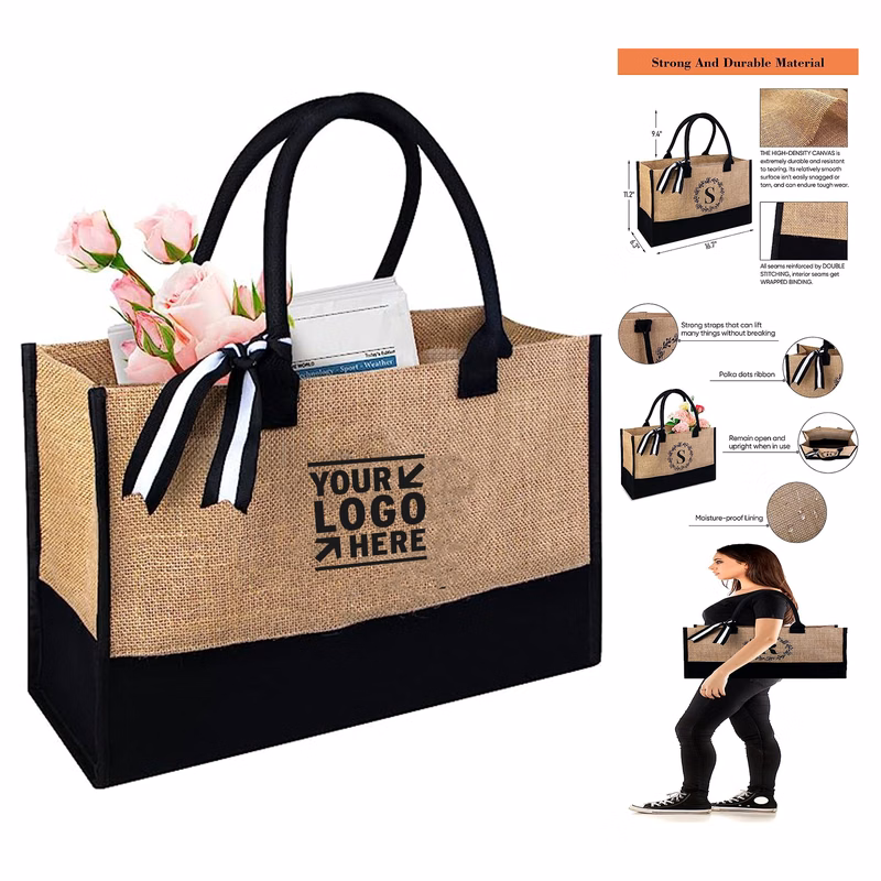 Personalized Initial Tote Bag