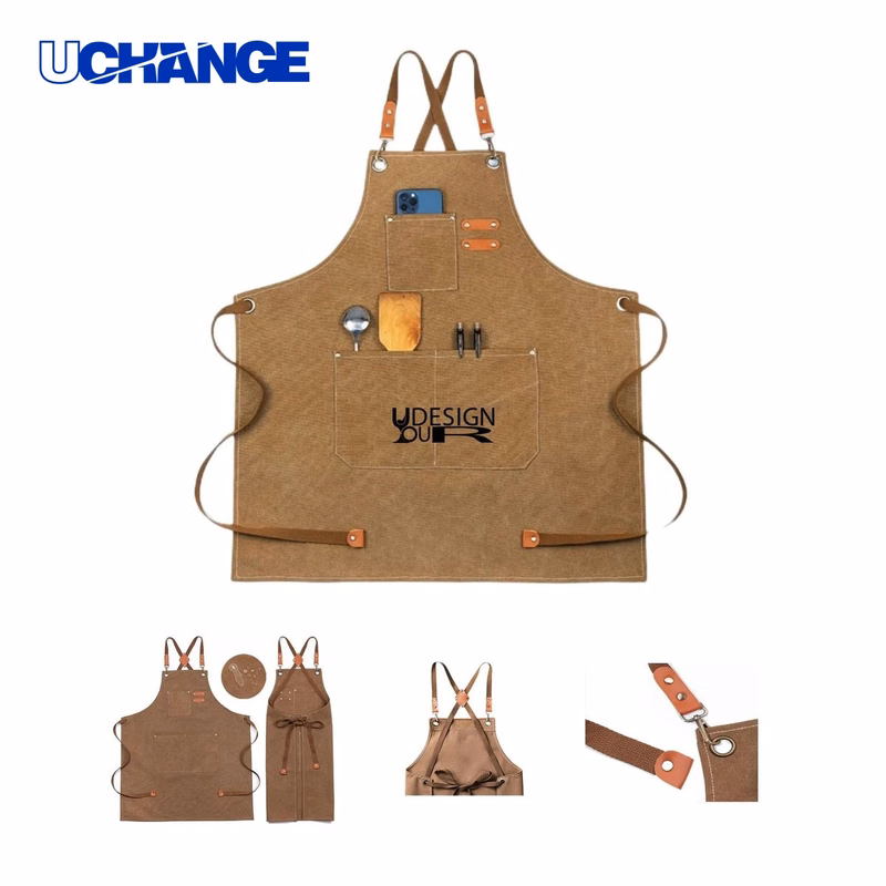 Canvas Cross-Back Apron