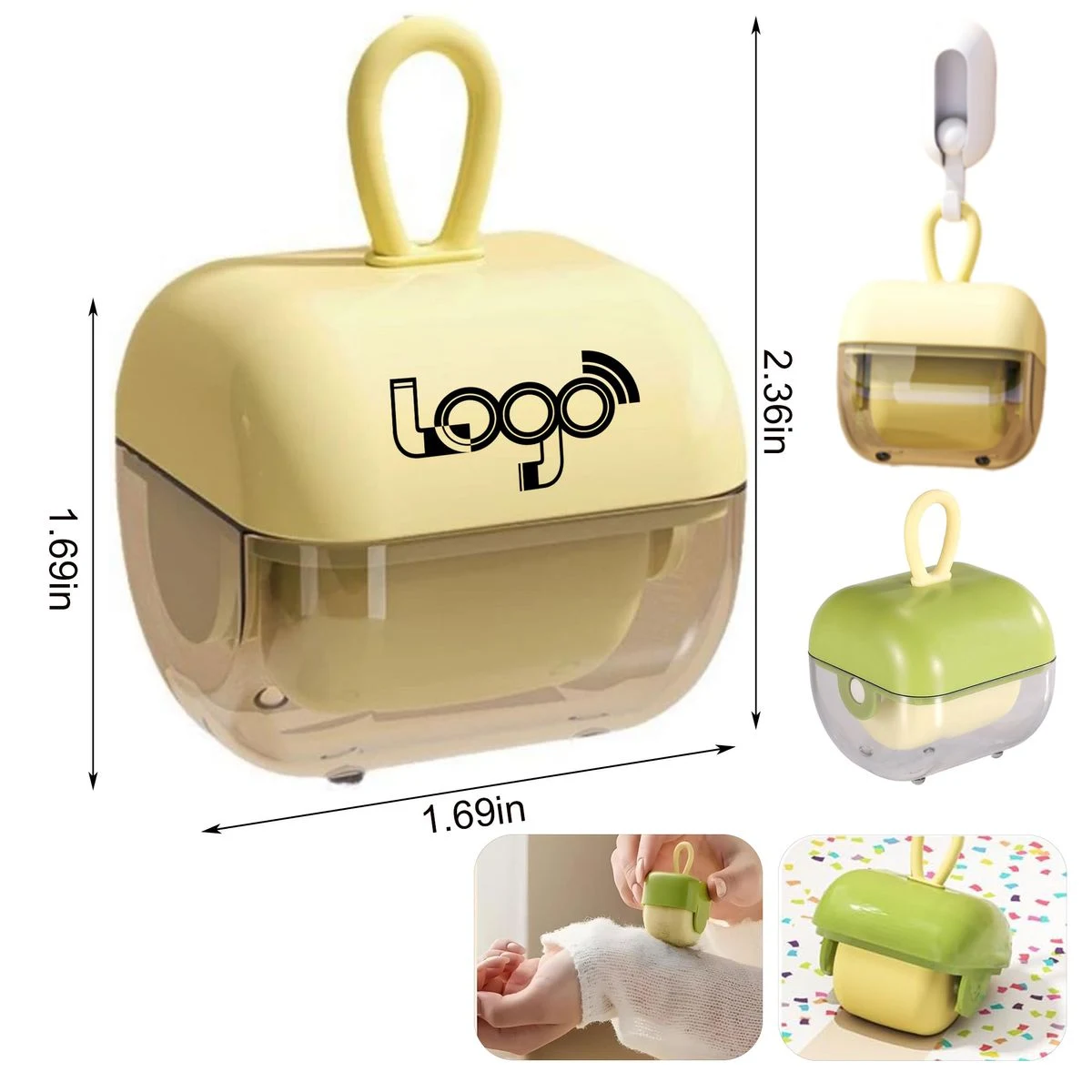 MOQ50 Portable Washable Lint Roller For Daily Fresh Use 1
