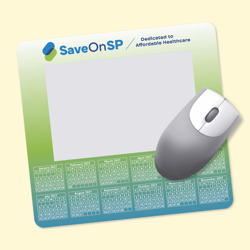 Frame-It Flex DuraTec 7.5"x8"x3/16" Calendar Mouse Pad