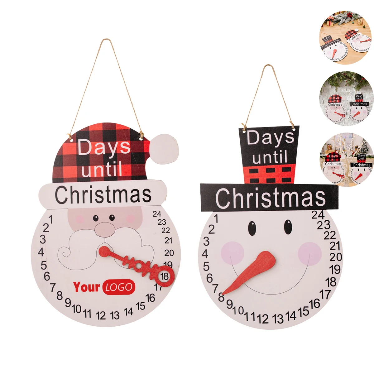 Christmas Countdown Hanging Calendar 1