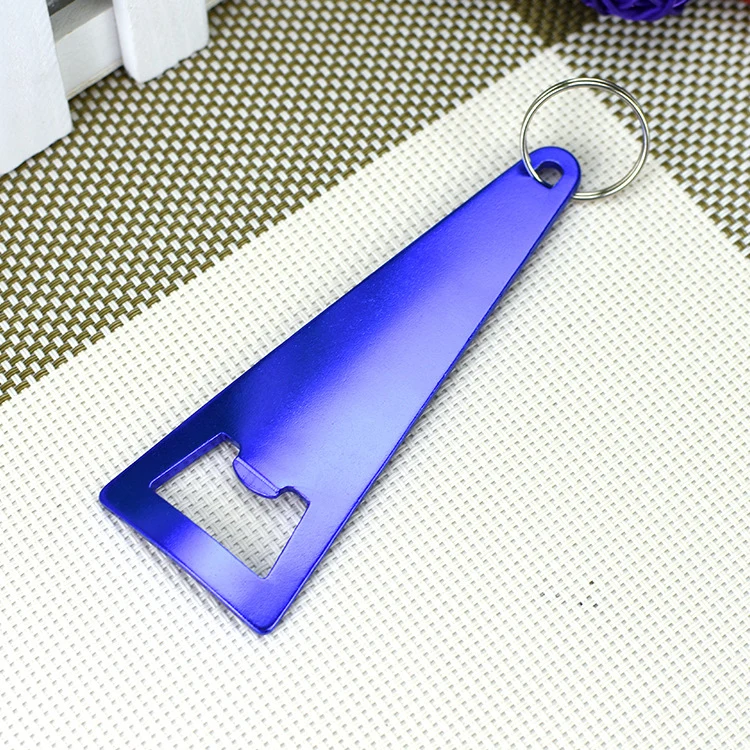 Aluminum Tepee Bottle Opener Key Ring 1