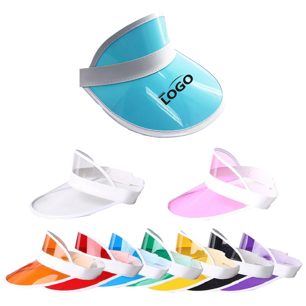Outdoor PVC UV Protective Empty Sun Hat MOQ 100PCS 1