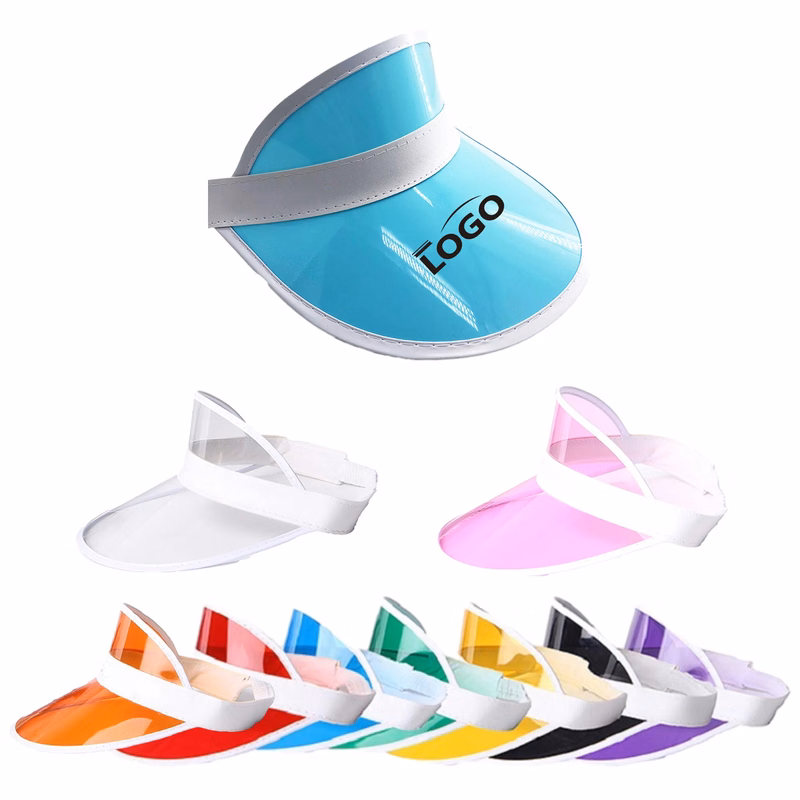 Outdoor PVC UV Protective Empty Sun Hat MOQ 100PCS