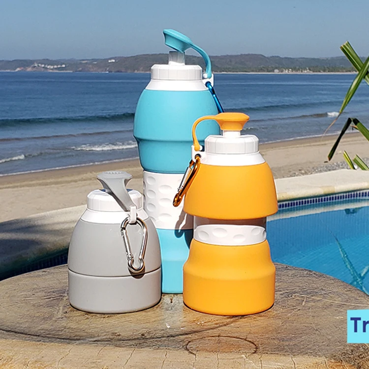 Folding Silicone Water Cup 1