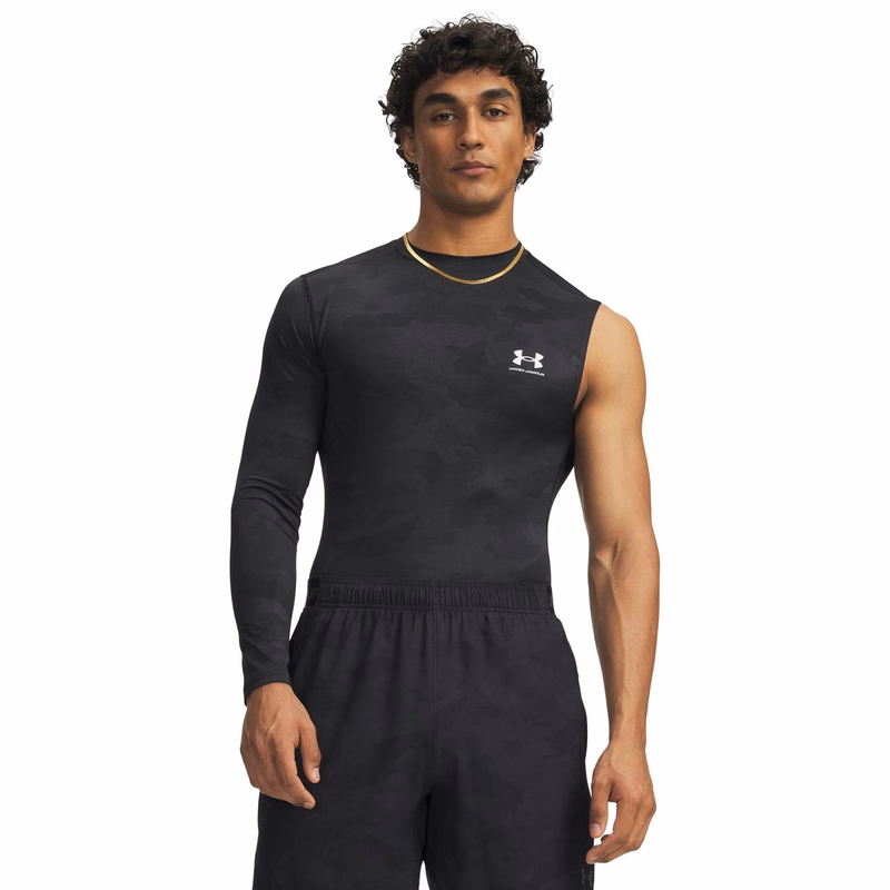 HeatGear Asymmetrical Right Top Printed Men's Long Sleeve
