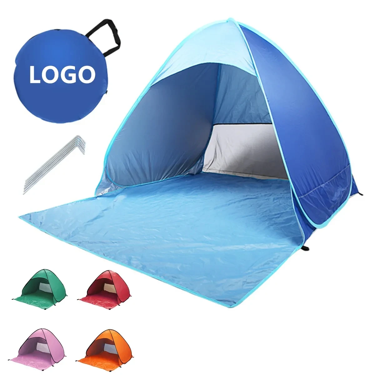 Automatic Pop Up Portable Beach Tent 1