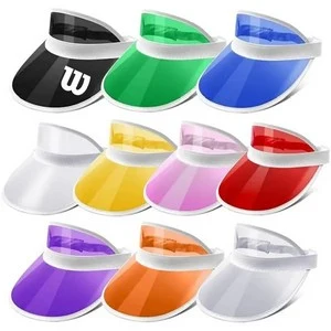 Unisex Candy Color Sun Visors Hats 1