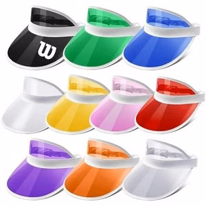 Unisex Candy Color Sun Visors Hats