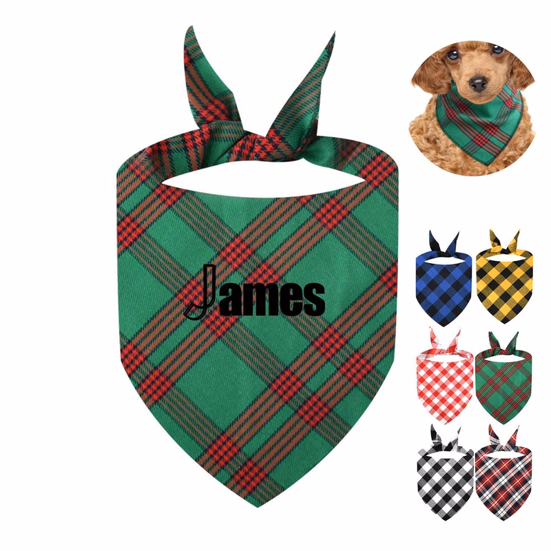 Christmas Birthday Party DIY pet triangle
