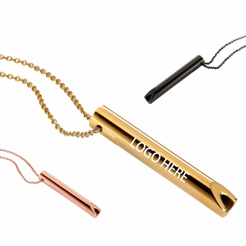 Stainless Steel Whistle Pendant