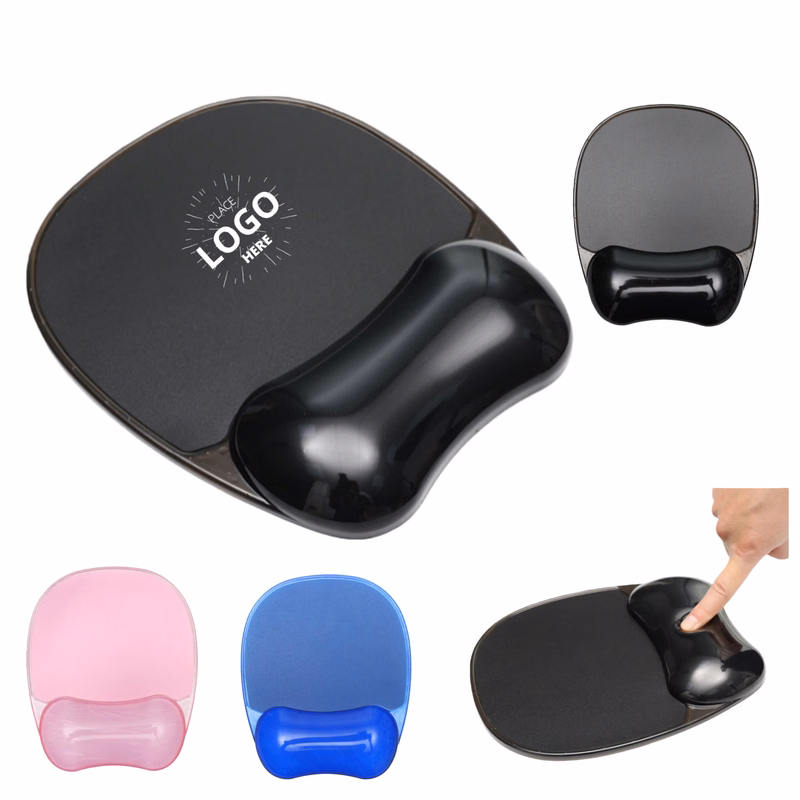 Custom Full Color Silicone Wrist Rest Mouse Pad