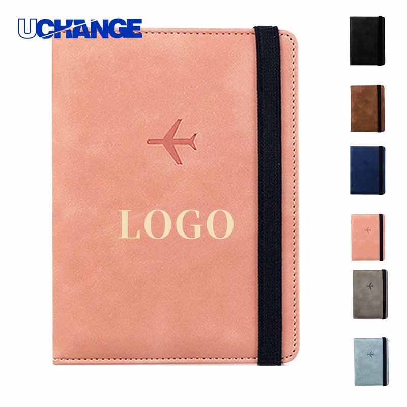 RFID Premium Leather Passport Holder Cover