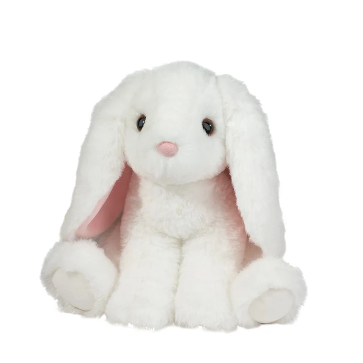 Maddie White Bunny Soft Stuffed Animal 1