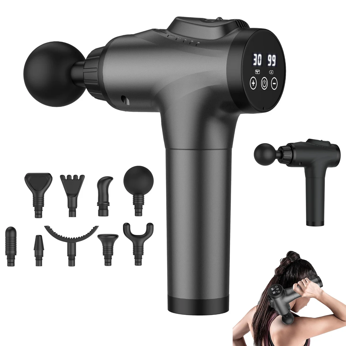 Handheld Electric Muscle Massage Gun 1