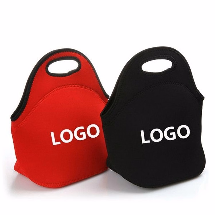 Pure Color Neoprene Lunch Bag