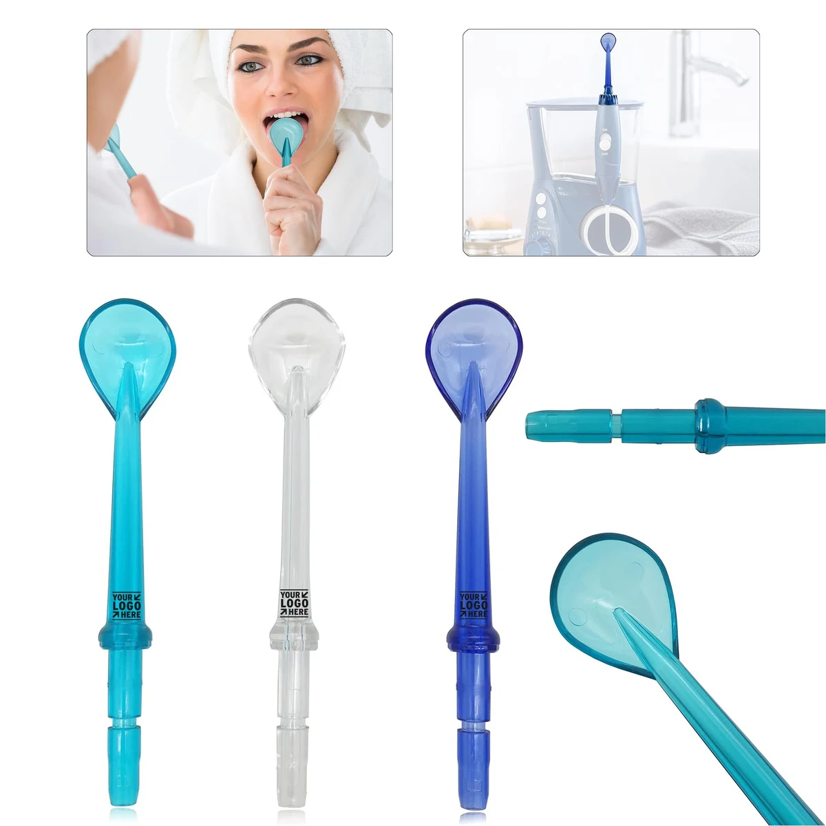Waterpik Water Flosser Tongue Scraper Attachment Replacement 1