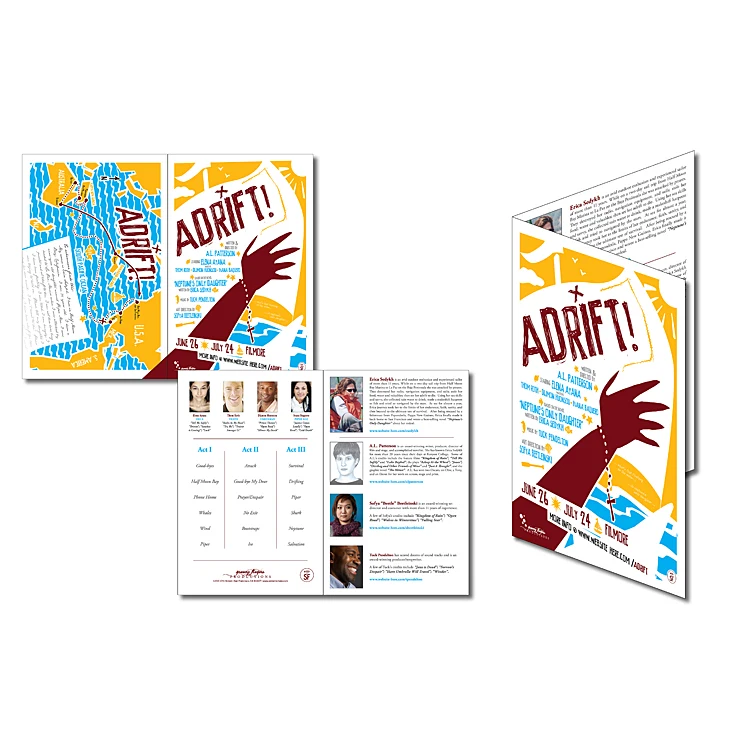 Bi-Fold Flyer Brochure - 8.5x11 - 4 pt. Gloss Text 1