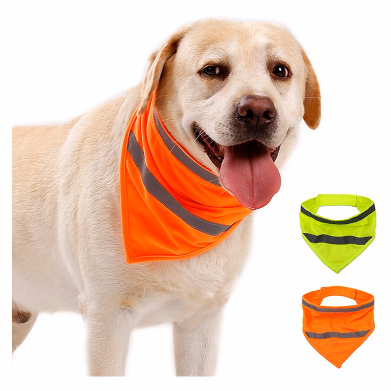 Reflective Polyester Dog Bandana