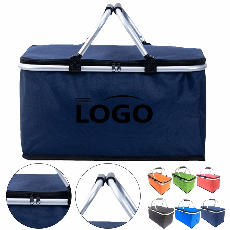Collapsible Insulated Picnic Storage Basket