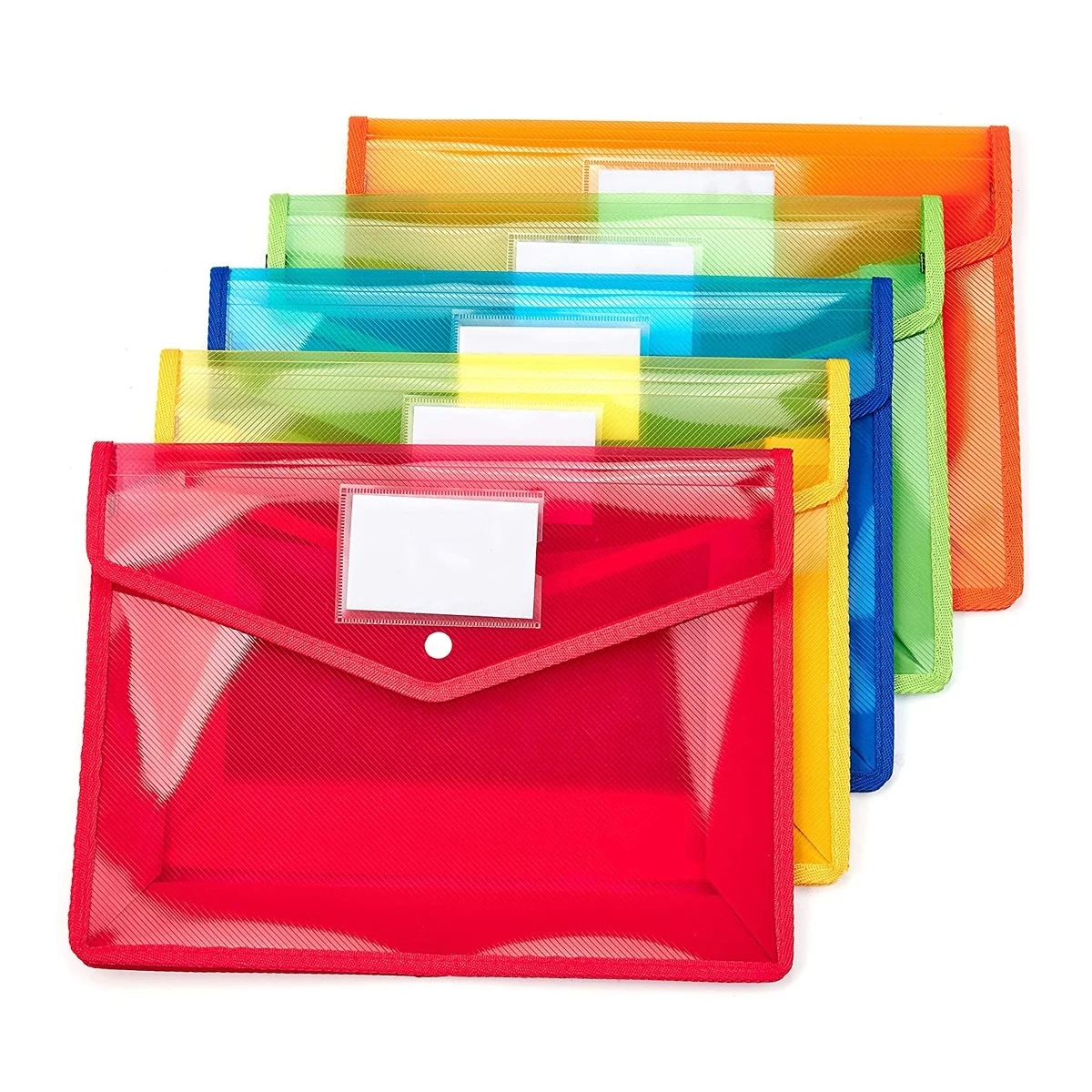 Clear Plastic Document Folder 1