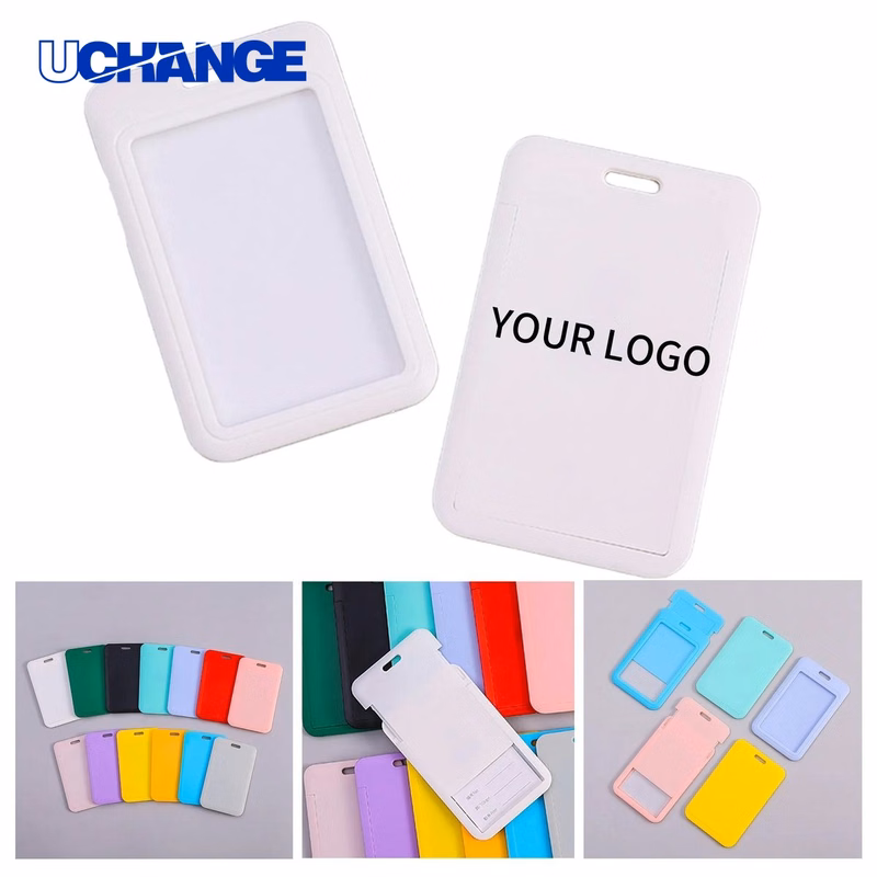Sliding Badge Holder Sleeve for ID Cards