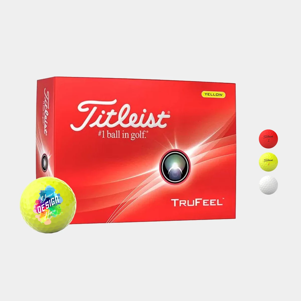 Titleist TruFeel Golf Balls with Custom Imprints 1