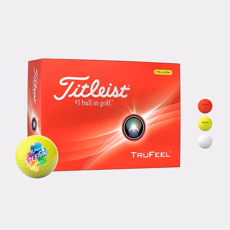 Titleist TruFeel Golf Balls with Custom Imprints