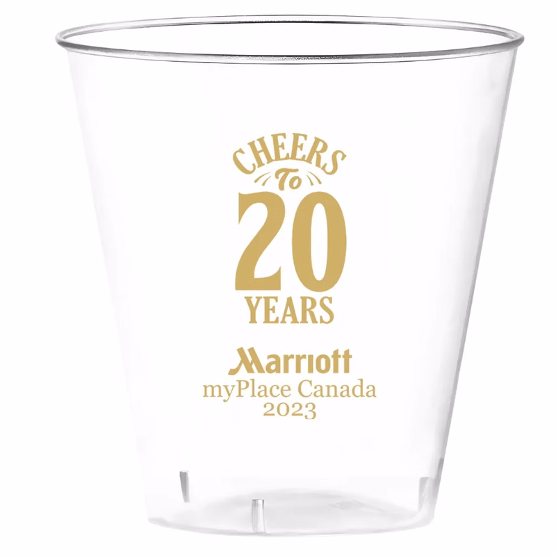 1oz. Plastic Shot Glass