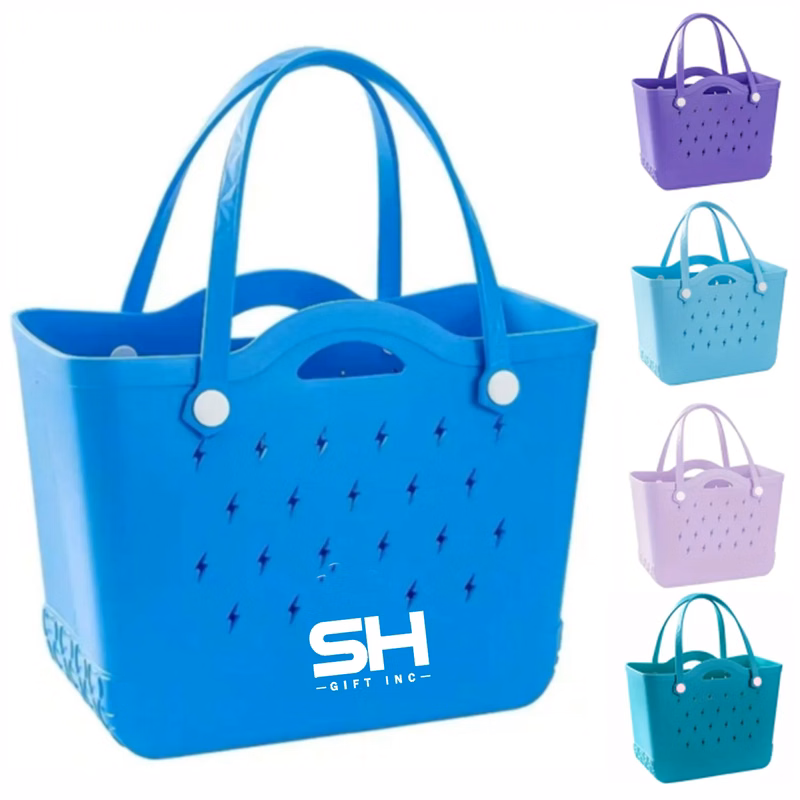 Open Top EVA Beach Tote Bag
