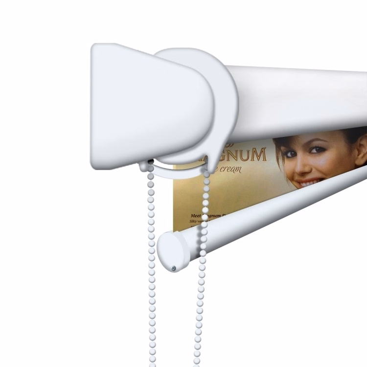 Triton™ Printed Blinds, Partial Sheer, Right Chain Pull -60"W x 72"L customized roller blind