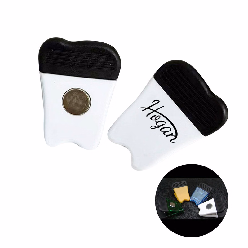 Plastic Tooth Shaped Magnet Clip